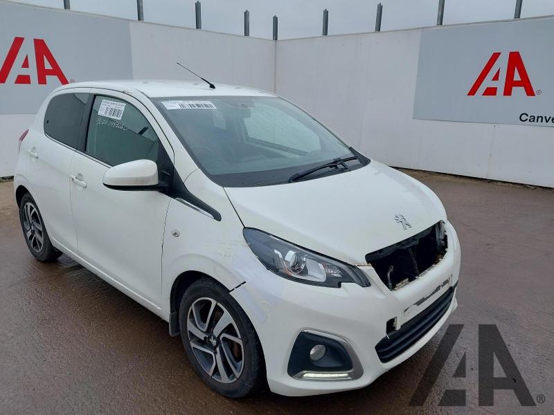 2016 PEUGEOT 108 PURETECHURE 1199cc PETROL MANUAL 5 Speed 5 DOOR HATCHBACK