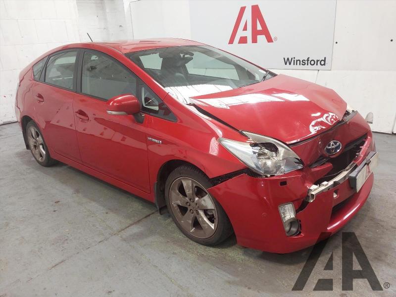 2011 TOYOTA PRIUS T SPIRIT VVT-I 1797cc PETROL/ELECTRIC CVT 5 DOOR HATCHBACK