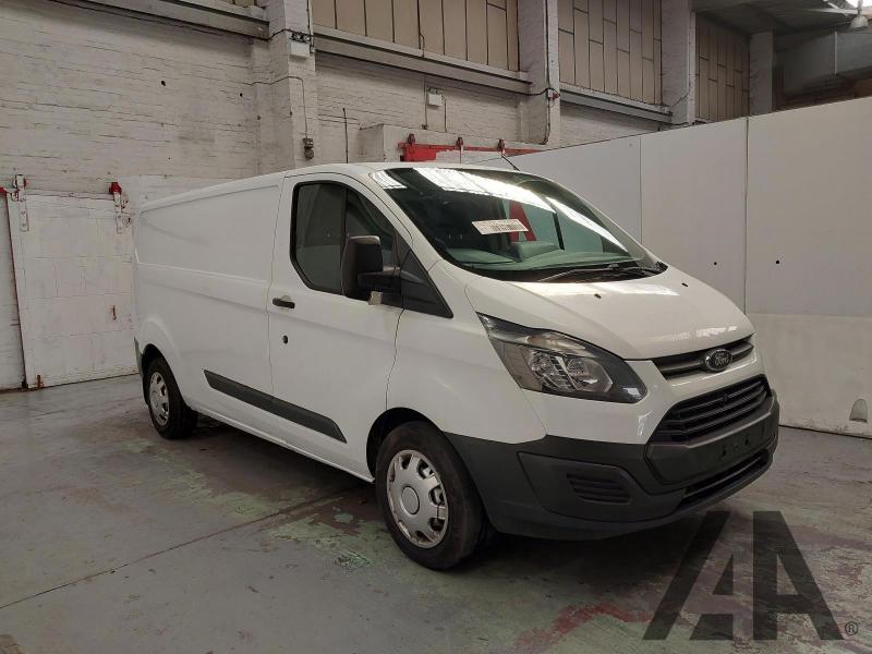 2017 FORD TRANSIT CUSTOM 340 LR P/V 1996cc TURBO DIESEL MANUAL 6 Speed PANEL VAN