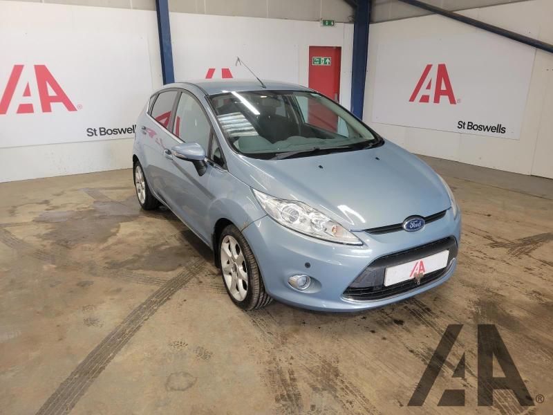 2009 FORD FIESTA ZETEC TDCI 1560cc TURBO DIESEL MANUAL 5 Speed 5 DOOR HATCHBACK