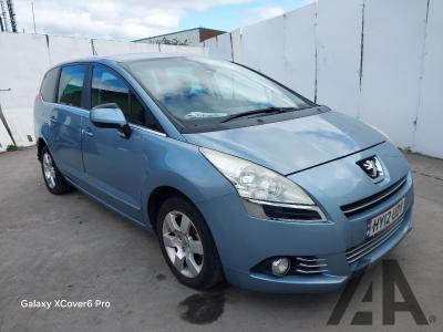 Image of 2012 PEUGEOT 5008 HDI FAMILY FAP 1560cc TURBO DIESEL MANUAL 5 DOOR MPV