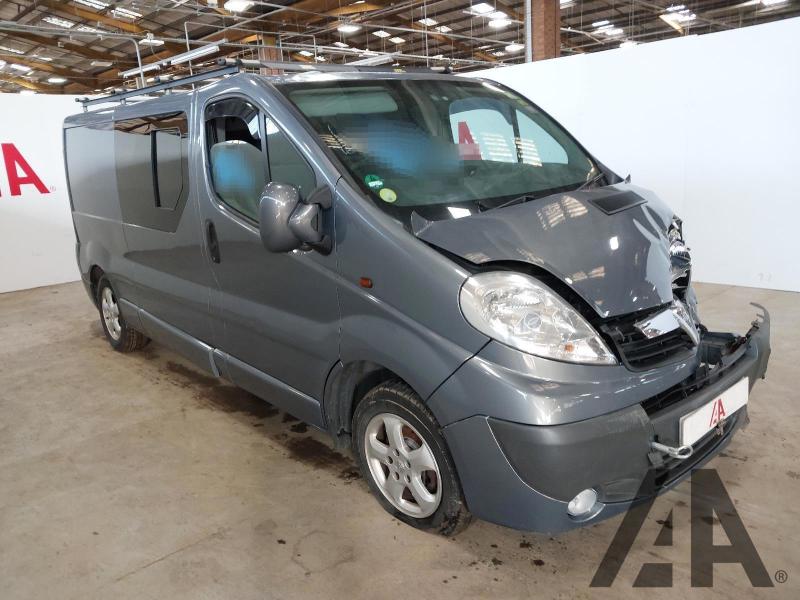 2014 VAUXHALL VIVARO 2900 CDTI SPORTIVE LWB 1995cc TURBO DIESEL MANUAL 6 Speed MOTORHOME