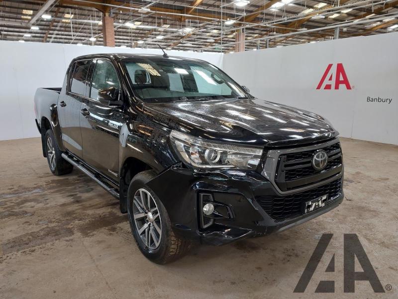 2020 TOYOTA HI-LUX INVINCIBLE X 4WD D-4D DCB 2393cc TURBO DIESEL AUTOMATIC PICK UP