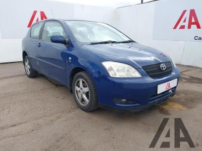 Image of 2003 TOYOTA COROLLA T3 VVT-I 1398cc PETROL MANUAL 5 Speed 3 DOOR HATCHBACK
