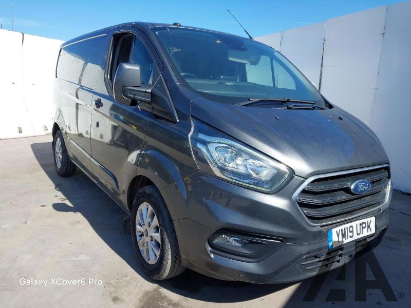 2019 FORD TRANSIT CUSTOM 280 LIMITED P/V L1 H1 1996cc TURBO DIESEL MANUAL 6 Speed PANEL VAN