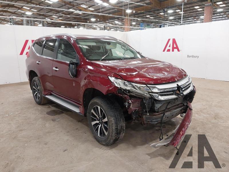 2019 MITSUBISHI SHOGUN SPORT DI-D 4 2442cc TURBO DIESEL AUTOMATIC 8 Speed 5 DOOR ESTATE