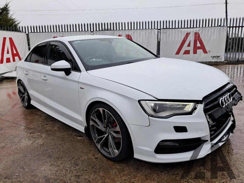 2014 AUDI A3 TDI S LINE 1968cc TURBO DIESEL MANUAL 6 Speed 4 DOOR SALOON