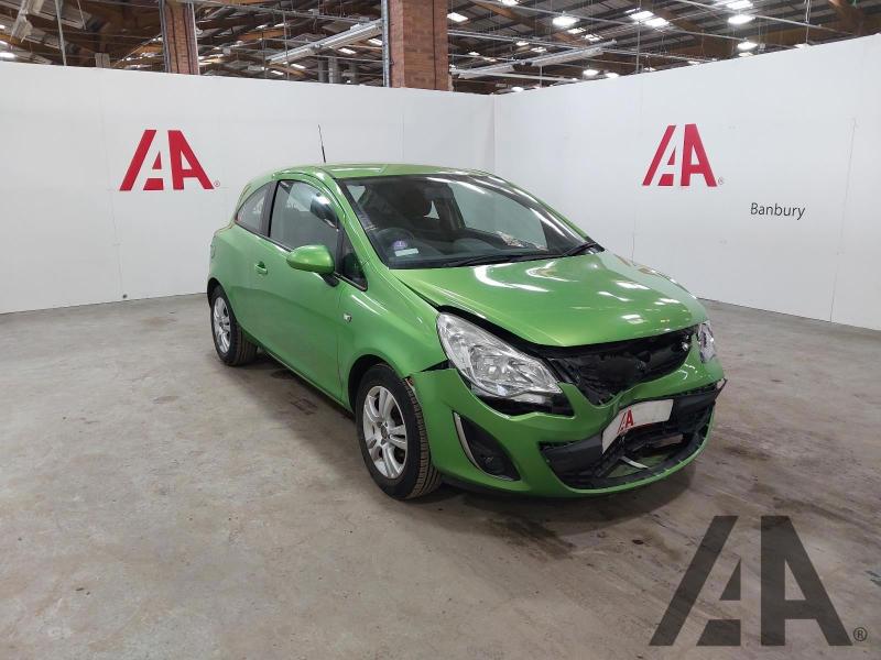 2012 VAUXHALL CORSA EXCLUSIV 1229cc PETROL MANUAL 3 DOOR HATCHBACK