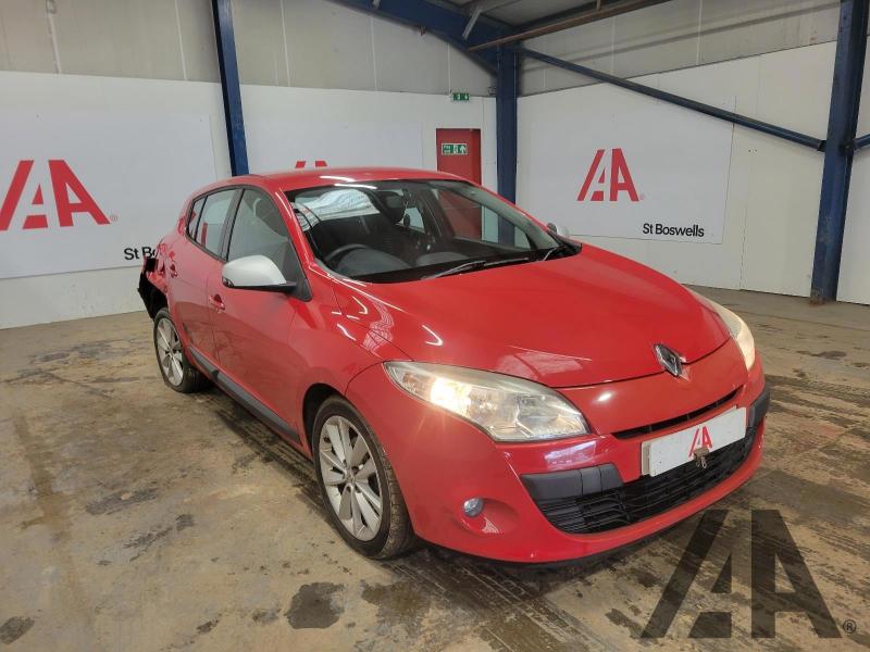 2010 RENAULT MEGANE I-MUSIC VVT 1598cc PETROL MANUAL 5 Speed 5 DOOR HATCHBACK