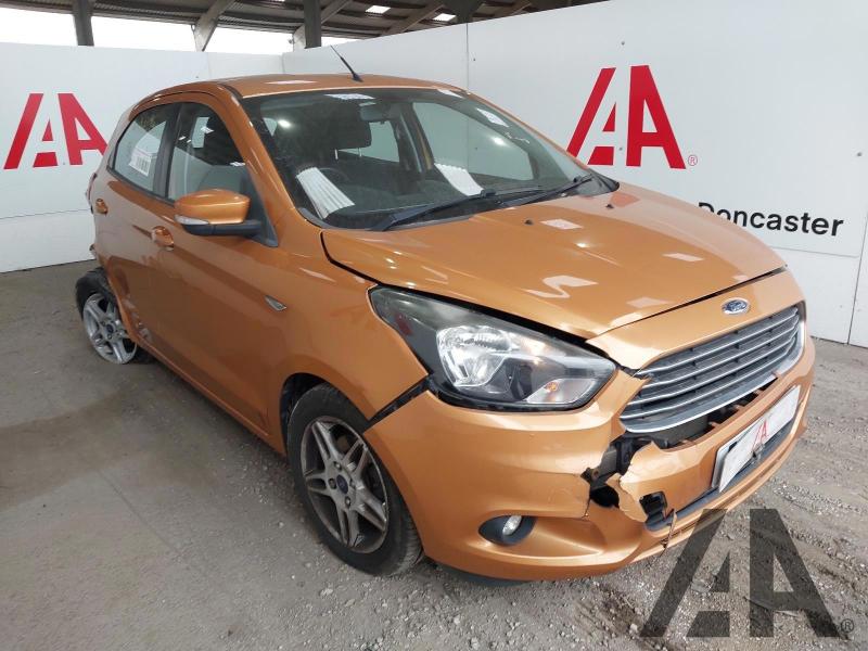 2017 FORD KA ZETEC 1198cc PETROL MANUAL 5 Speed 5 DOOR HATCHBACK