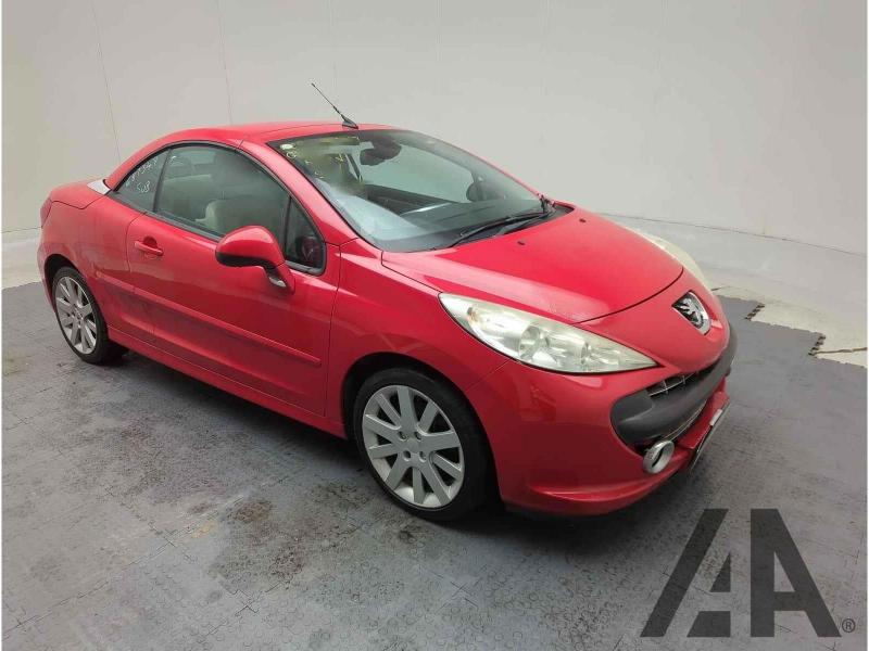 2008 PEUGEOT 207 GT COUPE CABRIOLET 1598cc PETROL AUTOMATIC 4 Speed 2 DOOR CONVERTIBLE