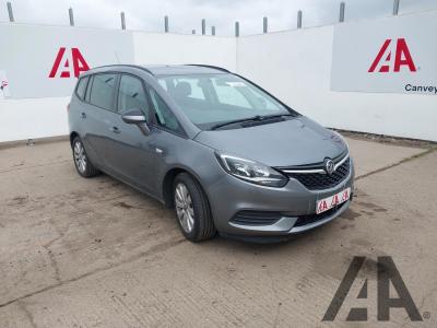 Image of 2016 VAUXHALL ZAFIRA TOURER DESIGN 1364cc TURBO PETROL MANUAL 5 DOOR MPV