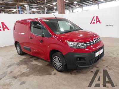 Image of 2019 CITROEN BERLINGO 650 ENTERPRISE M BLUEHDI 1560cc TURBO DIESEL MANUAL 5 Speed PANEL VAN