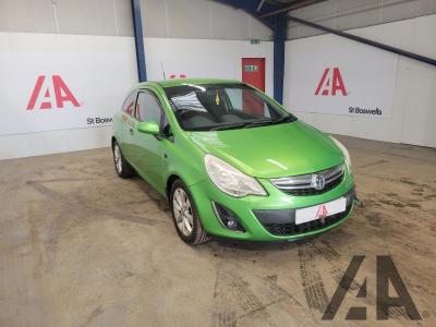 Image of 2012 VAUXHALL CORSA ACTIVE AC 1229cc PETROL MANUAL 3 DOOR HATCHBACK
