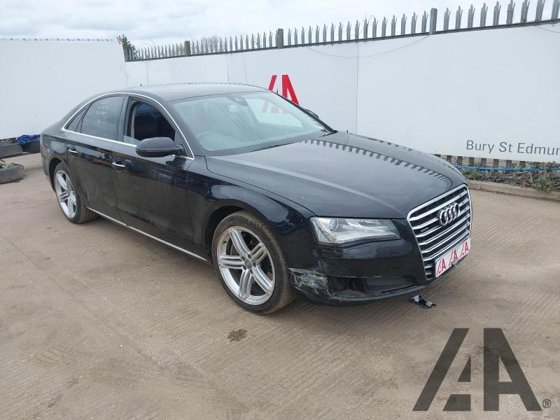2010 AUDI A8 TDI QUATTRO SE 4134cc TURBO DIESEL AUTOMATIC 8 Speed 4 DOOR SALOON