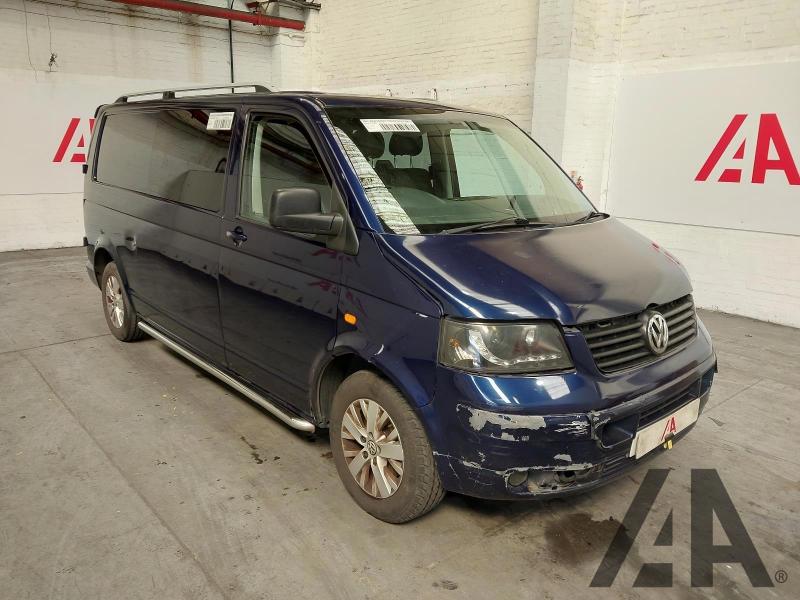 2005 VOLKSWAGEN TRANSPORTER T30 TDI LWB 1896cc TURBO DIESEL MANUAL 5 Speed PANEL VAN