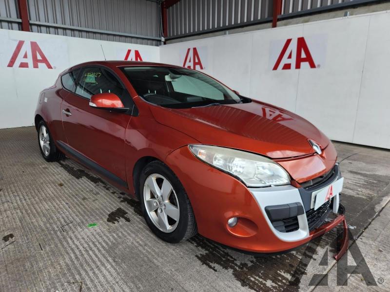 2010 RENAULT MEGANE DYNAMIQUE TOMTOM DCI 1461cc TURBO DIESEL MANUAL 6 Speed 3 DOOR COUPE
