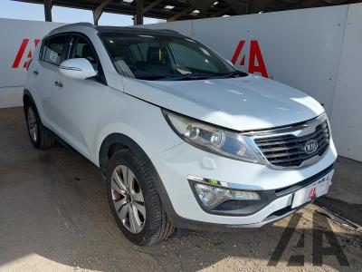 Image of 2012 KIA SPORTAGE CRDI 3 SAT NAV 1685cc TURBO DIESEL MANUAL 6 Speed 5 DOOR ESTATE