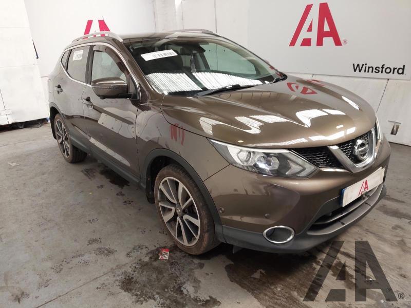 2016 NISSAN QASHQAI DCI TEKNA 1461cc TURBO DIESEL MANUAL 6 Speed 5 DOOR HATCHBACK
