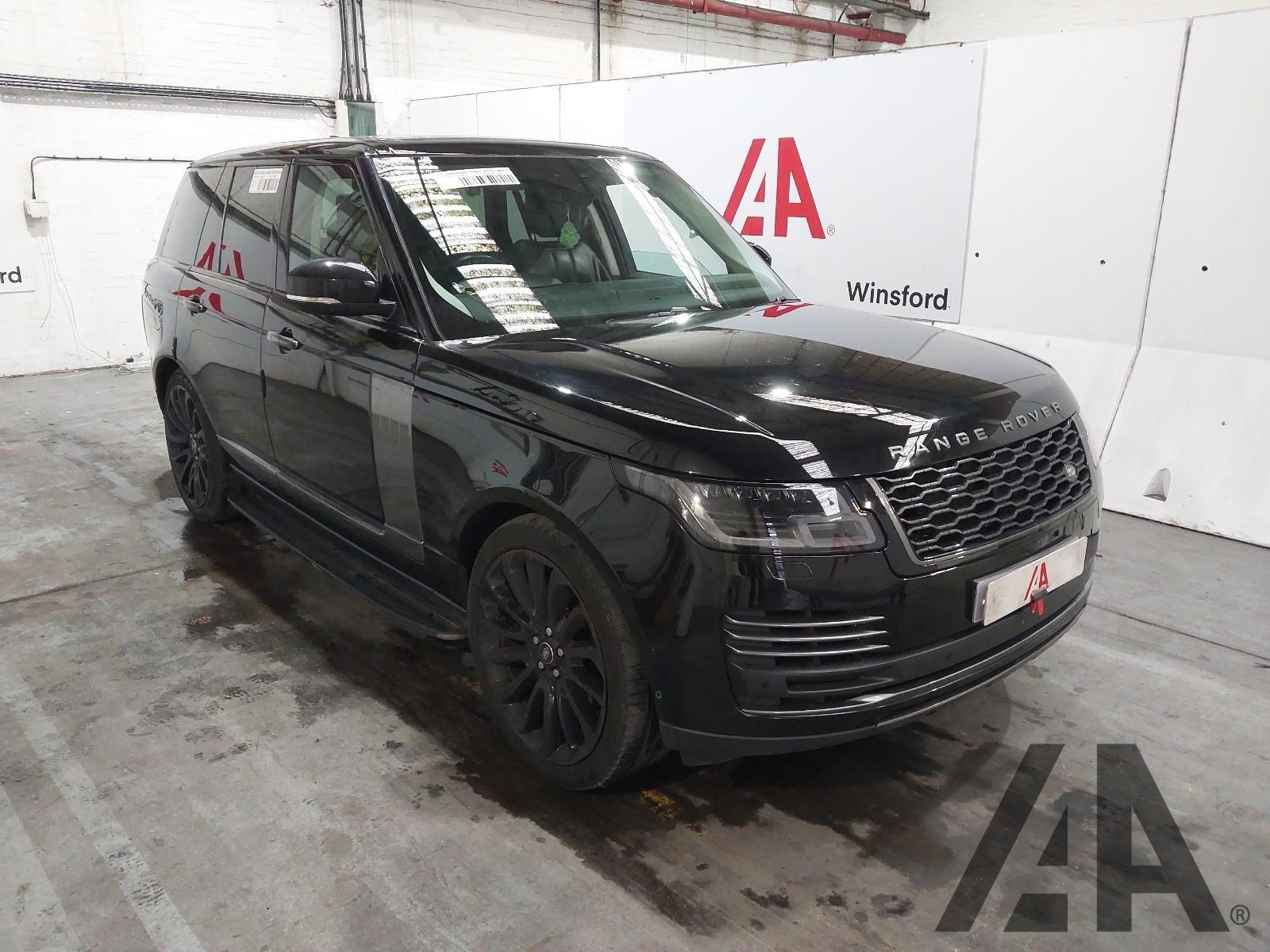 2018 LAND ROVER RANGE ROVER TDV6 AUTOBIOGRAPHY 2993cc TURBO DIESEL AUTOMATIC 5 DOOR ESTATE