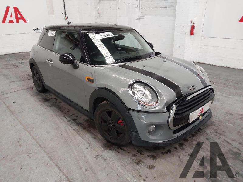2016 MINI HATCH ONE 1198cc TURBO PETROL MANUAL 6 Speed 3 DOOR HATCHBACK