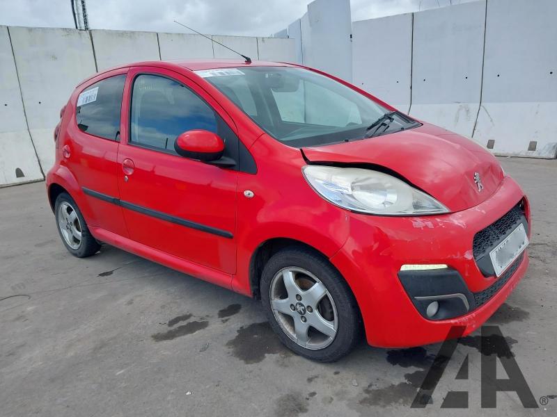 2012 PEUGEOT 107URE 998cc PETROL MANUAL 5 Speed 5 DOOR HATCHBACK