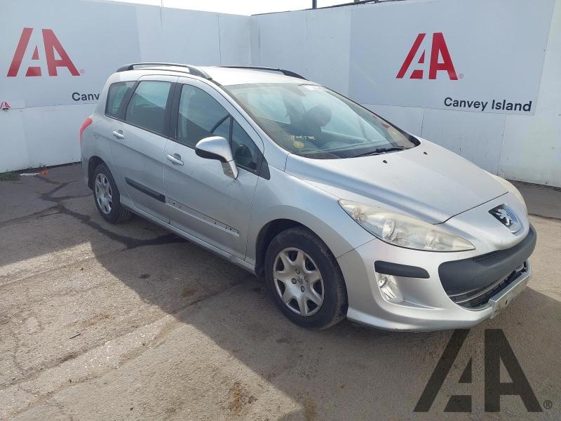 2009 PEUGEOT 308 SW S HDI 1560cc TURBO DIESEL MANUAL 6 Speed 5 DOOR ESTATE