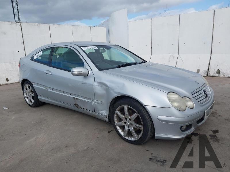 2005 MERCEDES C-CLASS C200 KOMPRESSOR SE SPORTS 1796cc SUPER PETROL AUTOMATIC 3 DOOR COUPE