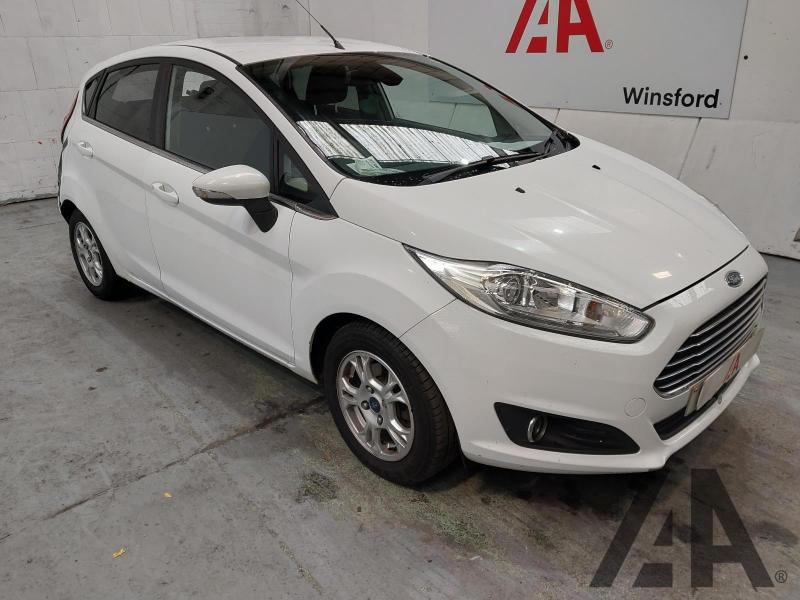 2013 FORD FIESTA TITANIUM ECONETIC TDCI 1560cc TURBO DIESEL MANUAL 5 Speed 5 DOOR HATCHBACK