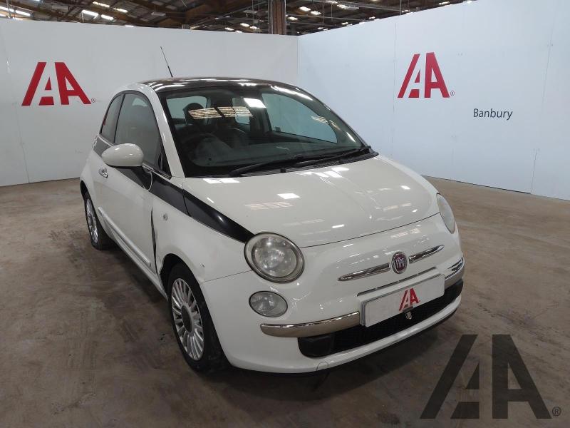 2011 FIAT 500 LOUNGE 875cc TURBO PETROL MANUAL 3 DOOR HATCHBACK