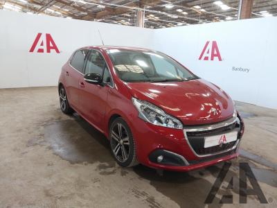 Image of 2016 PEUGEOT 208 PURETECH S/S GT LINE 1199cc TURBO PETROL AUTOMATIC 5 DOOR HATCHBACK
