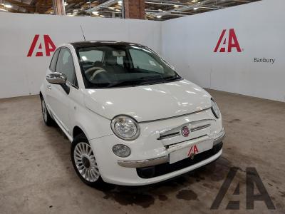 Image of 2011 FIAT 500 LOUNGE 1242cc PETROL MANUAL 3 DOOR HATCHBACK