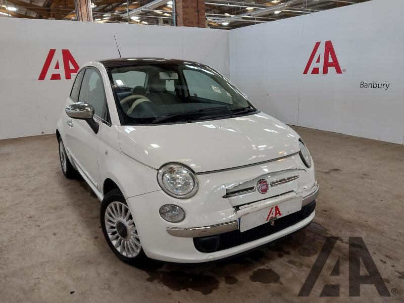 2011 FIAT 500 LOUNGE 1242cc PETROL MANUAL 3 DOOR HATCHBACK