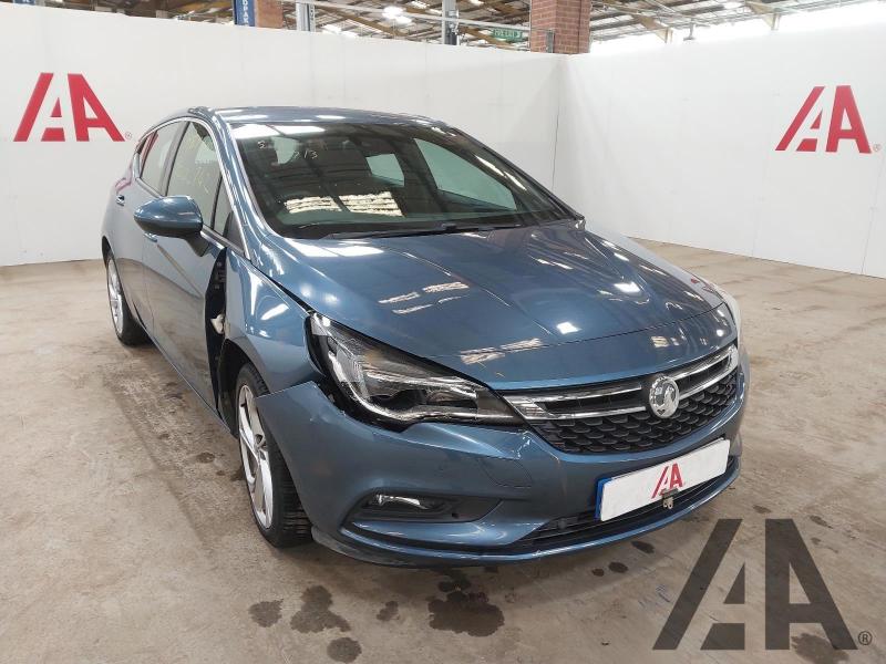 2016 VAUXHALL ASTRA SRI NAV S/S 1399cc TURBO PETROL AUTOMATIC 6 Speed 5 DOOR HATCHBACK