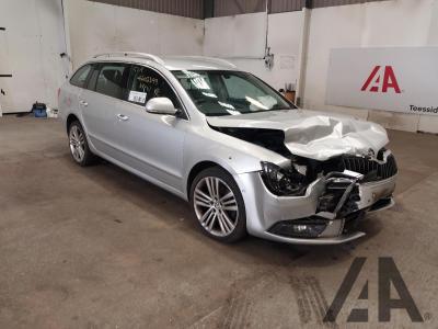 Image of 2015 SKODA SUPERB ELEGANCE TDI CR DSG 1968cc TURBO DIESEL SEMI AUTO 5 DOOR ESTATE