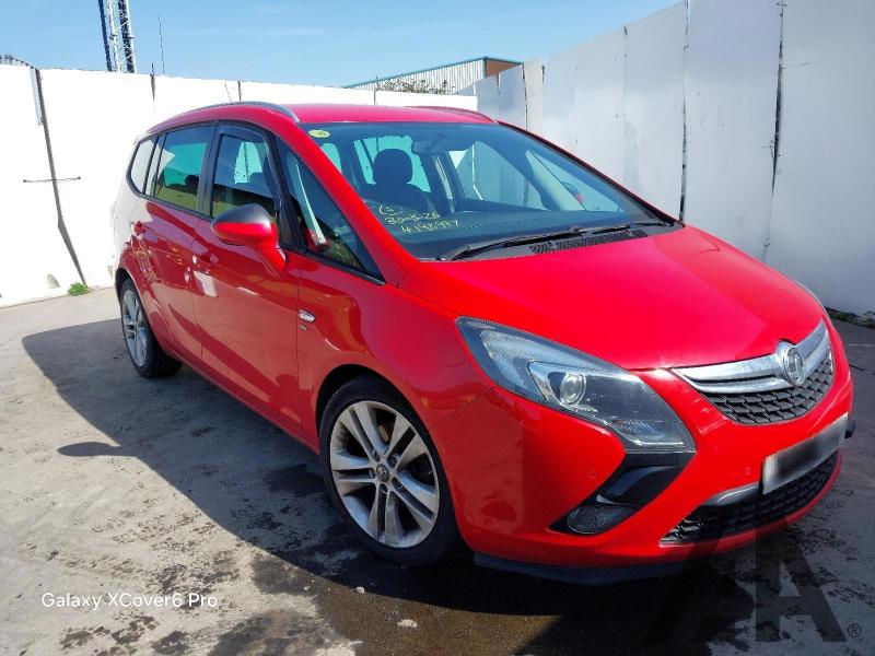 2015 VAUXHALL ZAFIRA TOURER SRI 1364cc TURBO PETROL MANUAL 6 Speed 5 DOOR MPV
