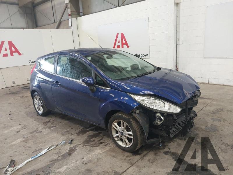 2014 FORD FIESTA ZETEC 1242cc PETROL MANUAL 5 Speed 3 DOOR HATCHBACK
