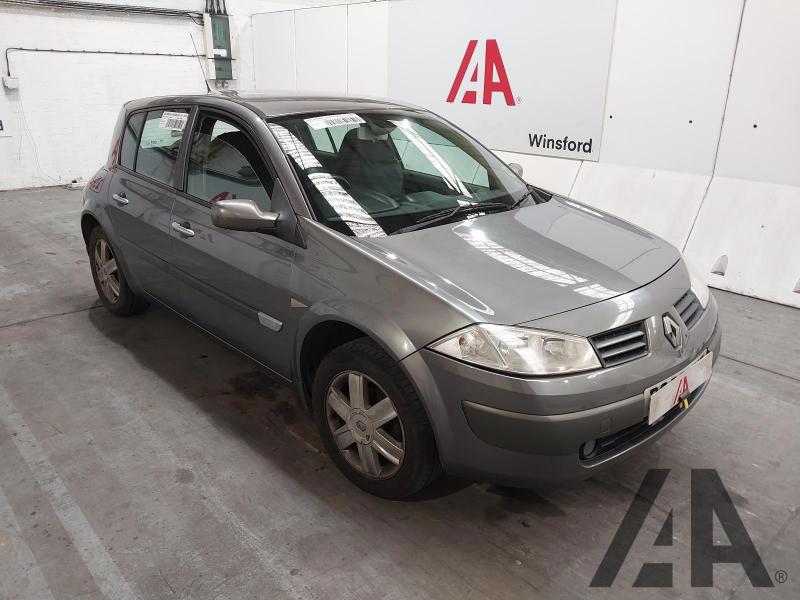 2005 RENAULT MEGANE DYNAMIQUE 16V 1390cc PETROL MANUAL 5 Speed 5 DOOR HATCHBACK