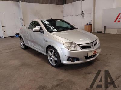 Image of 2009 VAUXHALL TIGRA EXCLUSIV 16V 1796cc PETROL MANUAL 5 Speed 2 DOOR CONVERTIBLE