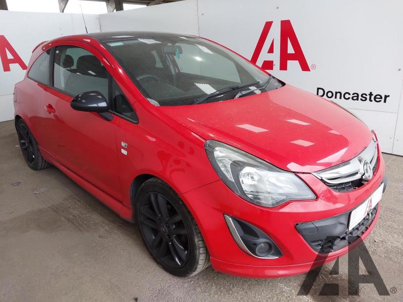 2014 VAUXHALL CORSA LIMITED EDITION CDTI ECOFLEX 1248cc TURBO DIESEL MANUAL 3 DOOR CAR DERIVED VAN