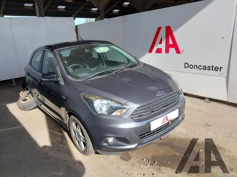 2018 FORD KA ZETEC 1198cc PETROL MANUAL 5 DOOR HATCHBACK