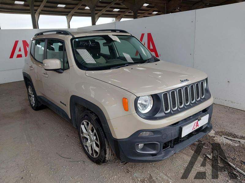 2018 JEEP RENEGADE M-JET LONGITUDE 1598cc TURBO DIESEL MANUAL 6 Speed 5 DOOR ESTATE