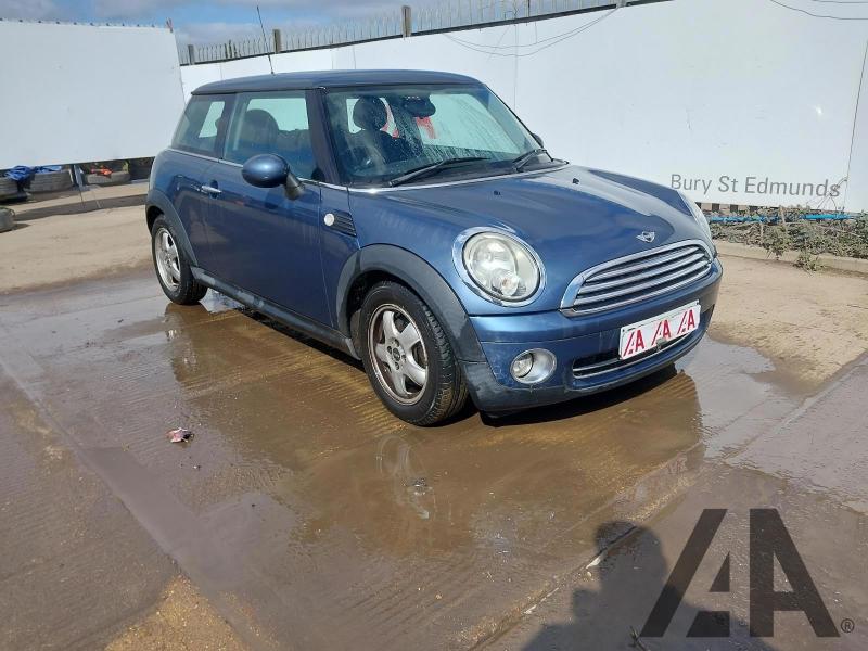 2009 MINI HATCH ONE 1397cc PETROL MANUAL 6 Speed 3 DOOR HATCHBACK