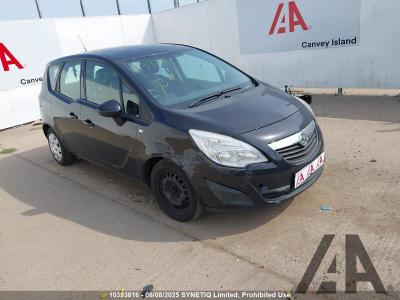 Image of 2010 VAUXHALL MERIVA EXCLUSIV 1398cc PETROL MANUAL 5 Speed 5 DOOR MPV