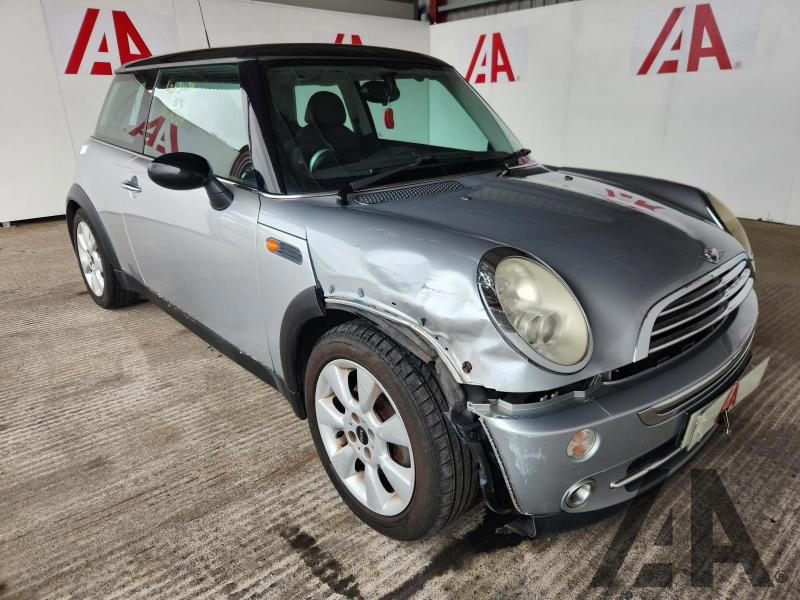 2005 MINI HATCH COOPER 1598cc PETROL MANUAL 5 Speed 3 DOOR HATCHBACK