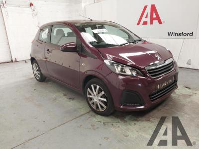 Image of 2016 PEUGEOT 108 ACTIVE 998cc PETROL MANUAL 5 Speed 3 DOOR HATCHBACK