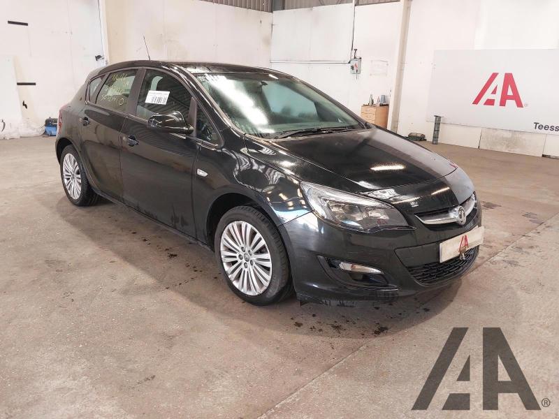 2014 VAUXHALL ASTRA ENERGY 1398cc PETROL MANUAL 5 Speed 5 DOOR HATCHBACK