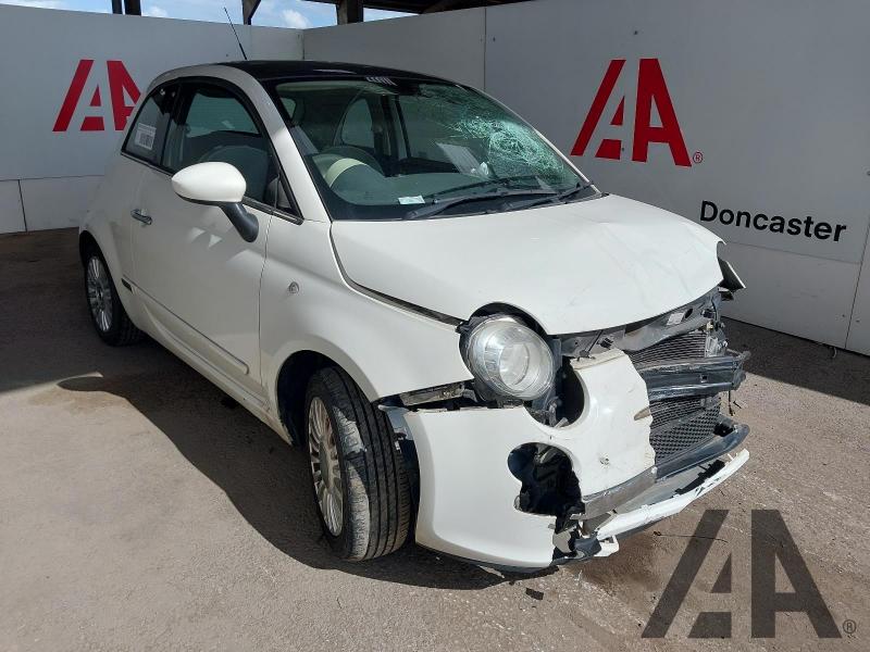 2009 FIAT 500 LOUNGE 1242cc PETROL MANUAL 3 DOOR HATCHBACK