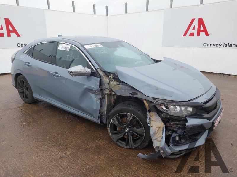 2019 HONDA CIVIC I-DTEC SR 1597cc TURBO DIESEL MANUAL 5 DOOR HATCHBACK