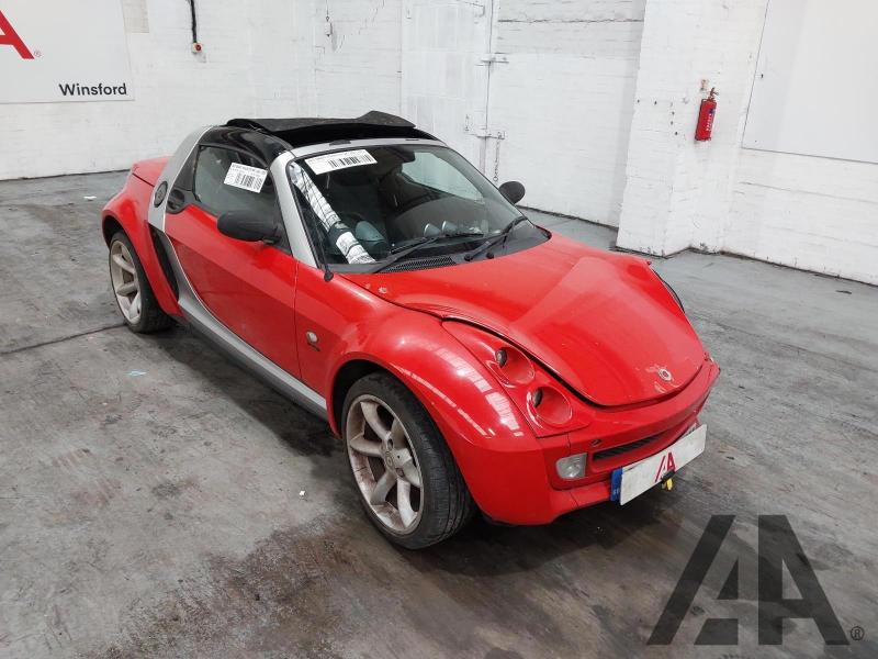 2007 SMART ROADSTER FINALE EDITION 698cc TURBO PETROL AUTOMATIC 6 Speed 2 DOOR CONVERTIBLE